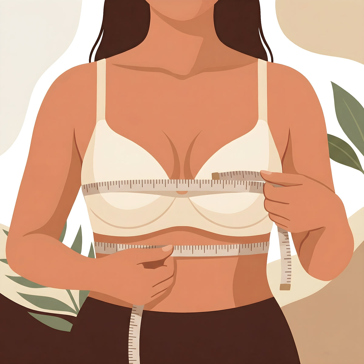 Størrelsesguide til Amme-BH